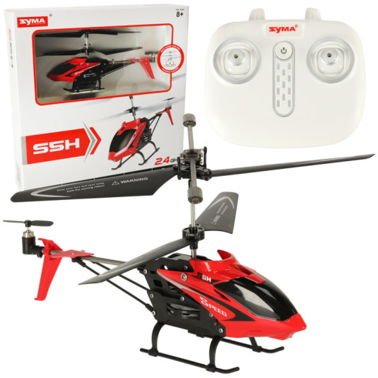 SYMA S5H 2,4GHz RTF RC хеликоптер - червен