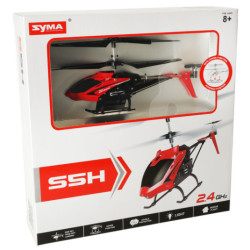 SYMA S5H 2,4GHz RTF RC хеликоптер - червен