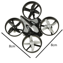 Mini дрон RC JJRC H36 2.4GHz 4CH 6 AXIS – черен