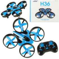 Мини дрон RC JJRC H36 2.4GHz 4CH 6 AXIS – син