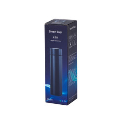 Термос чаша smart LED 500ml черна
