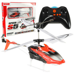 SYMA S5 RC хеликоптер 3CH червен