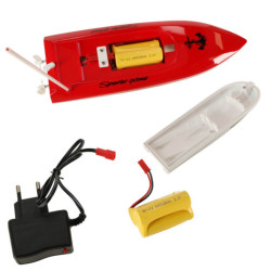 RC лодка 4CH мини CP802 червена