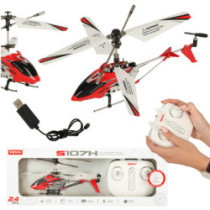 SYMA S107H RC хеликоптер 2,4 GHz RTF червен