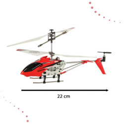 SYMA S107H RC хеликоптер 2,4 GHz RTF червен