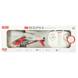 SYMA S107H RC хеликоптер 2,4 GHz RTF червен