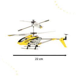 SYMA S107H RC хеликоптер 2,4 GHz RTF жълт