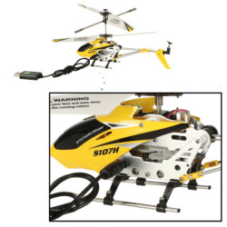 SYMA S107H RC хеликоптер 2,4 GHz RTF жълт