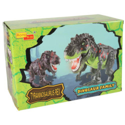 Електронически динозавър T-REX- зелен