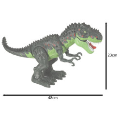 Електронически динозавър T-REX- зелен