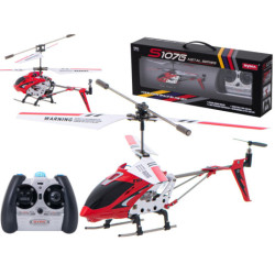 RC хеликоптер SYMA S107G червен