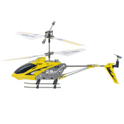 Радиоуправляван хеликоптер SYMA S107G жълт