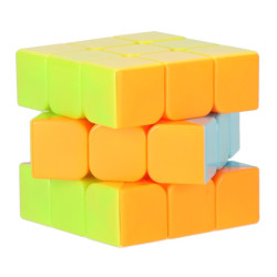 Пъзел игра Куб 3x3 неон 5,65 см