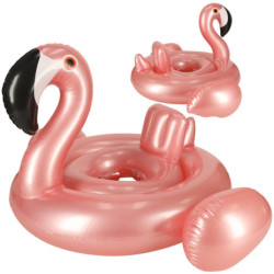 Надуваемо колело със седалка за деца Flamingo