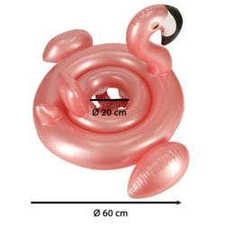 Надуваемо колело със седалка за деца Flamingo
