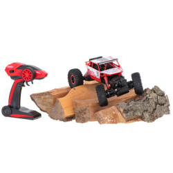 RC кола Rock Crawler 1:18 червена