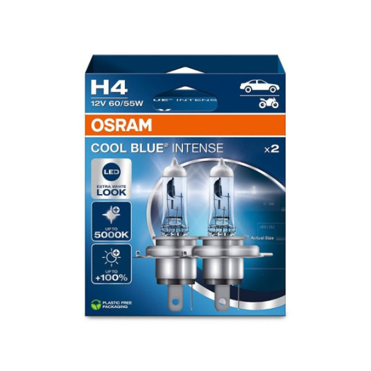 Osram H4 Cool Blue Intense H4 12V 60/55W 2бр.