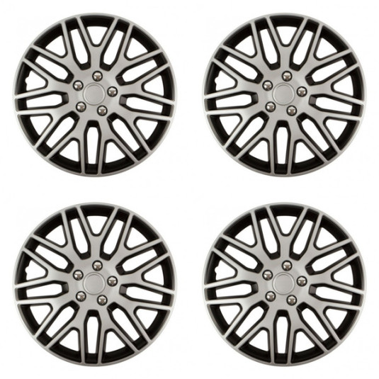Капачки за Škoda 16 Dakar NC silver and black