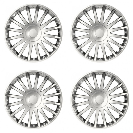 Капаци за Škoda 16 CRYSTAL silver