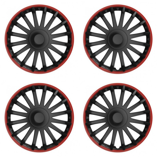 Капачки за Škoda 15 CRYSTAL RO black