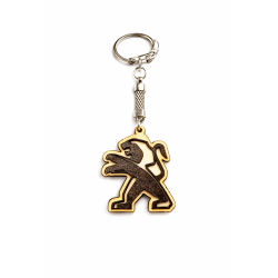Дървен ключодържател Peugeot