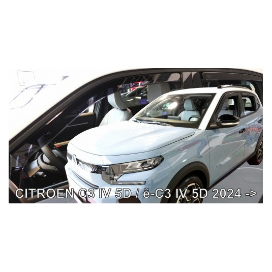 Дефлектори CITROËN C3 IV 5D (+задни) (от 2024)
