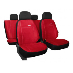 Poťahy pre VOLKSWAGEN TOUAREG I (2002-2010) Comfort (Alcantara) tmavo šedá