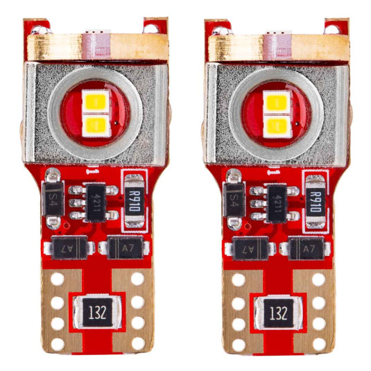 LED крушки CANBUS 2016 6SMD T10 W5W W10W White White 12V/24V