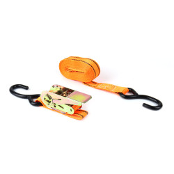 Обтягащи колани с тресчотка 700kg 25mm 4,5m 4бр BELT-03