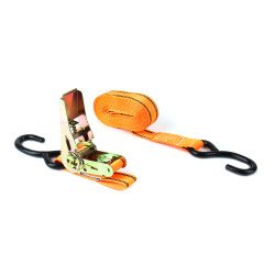Обтягащи колани с тресчотка 700kg 25mm 4,5m 4бр BELT-03