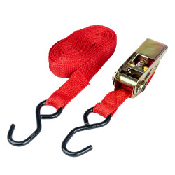 Обтягащи колани с тресчотка 700kg 25mm 4,5m 4бр BELT-03