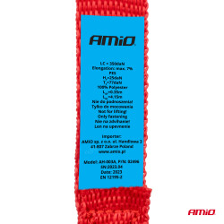 Обтягащи колани с тресчотка 700kg 25mm 4,5m 4бр BELT-03