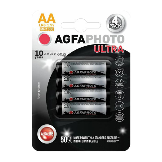 Agfa Ultra LR06 4 бр AA блистер