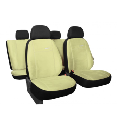 Poťahy pre SUZUKI SPLASH (2008-2015) Comfort (Alcantara) béžová (vyp)