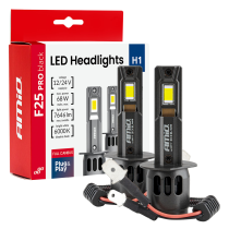 LED лампи за фарове Серия F25 PRO BLACK FULL CANBUS H7 68W 12V 24V
