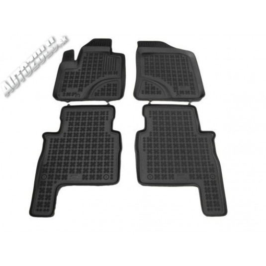Гумени кoврички HYUNDAI Santa Fe (2006-2009) със повишен ръб