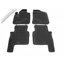 Гумени кoврички HYUNDAI Santa Fe (2006-2009) със повишен ръб