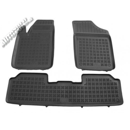 Гумени мокети PEUGEOT Partner 5 местни (1996-2008) със повишен ръб
