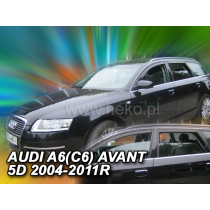 Дефлектори AUDI A6 4D (+задни) (2004-2011)