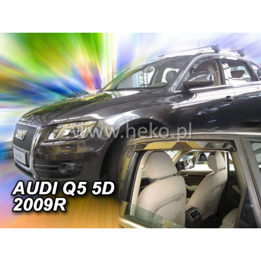 Дефлектори AUDI Q5 5D (+задни) (2009-2016)