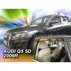 Дефлектори AUDI Q5 5D (+задни) (2009-2016)