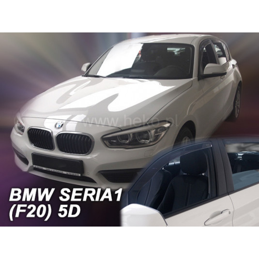 Дефлектори BMW 1er F20 5D (+задни) (от 2011-2019)