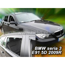 Дефлектори BMW 3er E91 5D (+задни) Tourier (2005-2012)