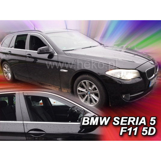 Дефлектори BMW 5er F10 4/5D (2010-2017)