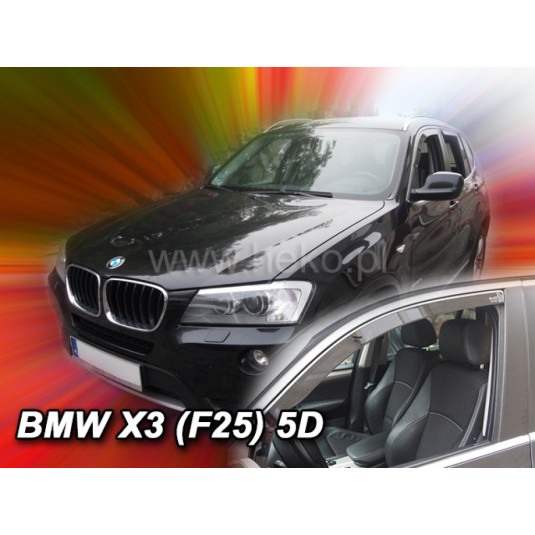 Дефлектори BMW X3 F25 5D (от 2010-2017)