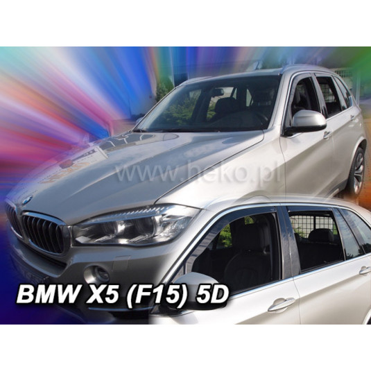 Дефлектори BMW X5 F15 5D (+задни) (от 2013-2019)