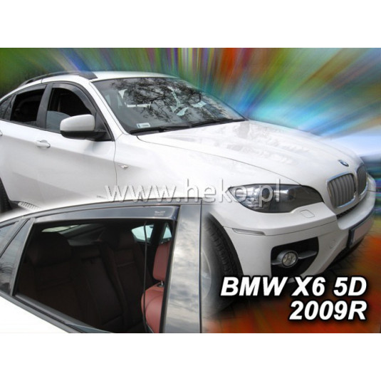 Дефлектори BMW X6 E71 5D (+задни) (2008-2014)