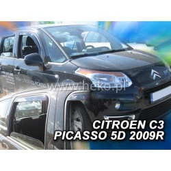 Дефлектори CITROËN C3 Picaso 5D (+задни) (от 2009-2016)