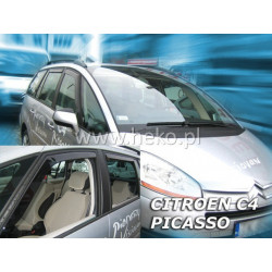 Дефлектори CITROËN C4 Picasso 5D (+задни) (2006-2013)