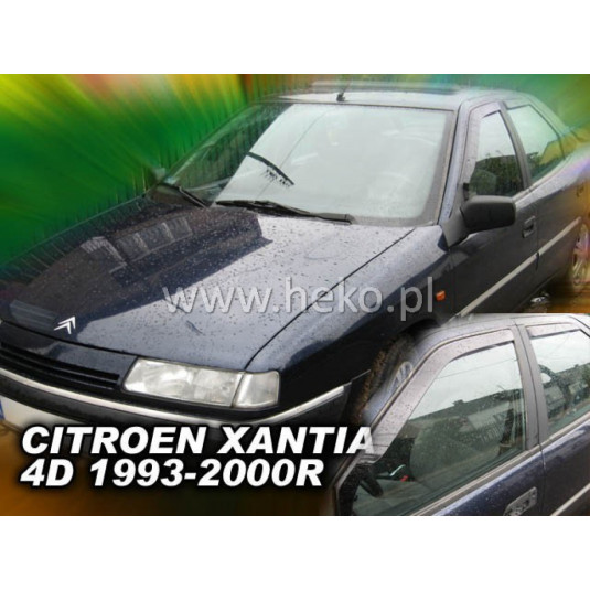 Дефлектори CITROËN Xantia 4D (+задни) Седан (1993-2000)